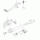 GSX-R600 Подножка