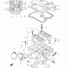 DL650,A V-Strom Задняя головка цилиндров