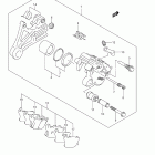 DL650,A V-Strom Rear caliper (dl650 l1 e3)