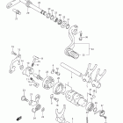 DR-Z400S Механизм  переключения передач