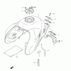 DL650,A V-Strom Fuel tank (dl650a l1 e33)