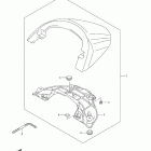VZR1800,Z Boulevard M109R Seat tail box (vzr1800z l1 e3)