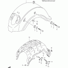 VL800 Boulevard C50 Rear fender (vl800 e28)