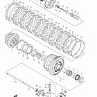 GSX-R750L1 Сцепление