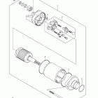 GSX-R600 Стартер электрический