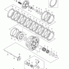 GSX1250FA Сцепление