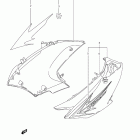 DL650,A V-Strom Боковой обтекатель