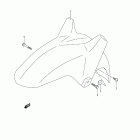 DL650,A V-Strom Front fender (dl650 l1 e33)