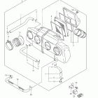 GSX1250FA Воздухозаборник