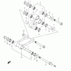 RM-Z450 Rear cushion lever (rm-z450 k8 / k9)