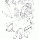 VL800 Boulevard C50 Rear wheel (vl800c e28)