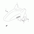 DL650,A V-Strom Front fender (dl650a l1 e33)