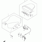 GSX-R750L1 Сидение