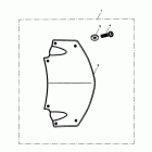 Tiger 1050 SE Infill panel kit, top box