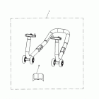 Tiger 1050 SE Paddock stand, front