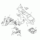 Sprint ST Rear mudguard & battery box