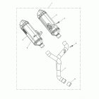 Speed Triple Silencer, slip-on, arrow