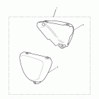 Bonneville Side panel kit, colour