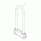 Tiger 1050 SE U-lock 270