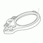Bonneville Chrome instrument facia - bonneville only