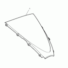 Daytona 675 Aero screen kit > daytona 675r