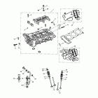 Sprint ST Головка блока цилиндров и клапаны