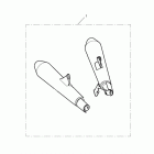 Bonneville Silencer pair