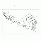 Speed Triple Exhaust system, arrow, 3 into 1