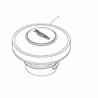 Bonneville Filler cap, fuel, locking