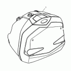 Tiger 1050 SE Pannier assy, us, ca & sg