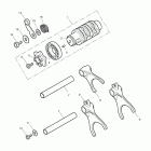 Daytona 675 Gear selector drum