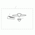 Rocket III Touring Embellishers, blade, adhesive, kit