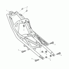 Daytona 675 Rear sub-frame & fittings
