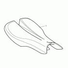 Daytona 675 Gel seat, rider > daytona 675r