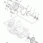 YZ125 YZ125Z Водяной насос