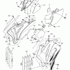 WR250F WR250FB Боковая панель