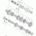 YZ125 YZ125Z Трансмиссия