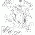 YZF-R6 YZFR6ACR/YZFR6AR Топливный бак