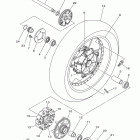 SUPER TENERE XTZ12BB/XTZ12BL/XTZ12BCB/XTZ12BCL Заднее колесо