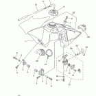 YZ85 YZ85B Топливный бак