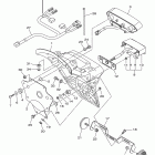 STRYKER XVS13CBCB/XVS13CBB Фонарь задний