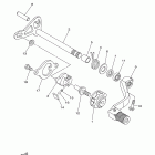 YZ125 YZ125Z Вал переключения