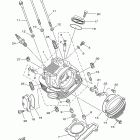 TTR230 TTR230B Головка цилиндра