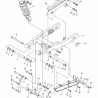 V STAR 950 TOURER XVS95CTBL/XVS95CTBCL/XVS95CTBB/XVS95CTBCB Задний рычаг подвески