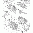 ROYAL STAR VENTURE S XVZ13TFSBC/XVZ13TFSBB Головка цилиндра