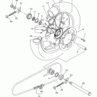 YZ250FB YZ250FBW/YZ250FBL Заднее колесо