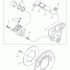 STRYKER XVS13CBCB/XVS13CBB Задний суппорт тормозной