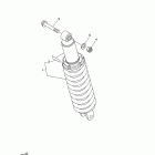 TTR230 TTR230B Задняя подвеска