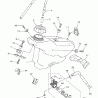 YZ250FB YZ250FBW/YZ250FBL Топливный бак