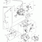 V STAR 1300 XVS13ABCR/XVS13ABR Впускная система 1
